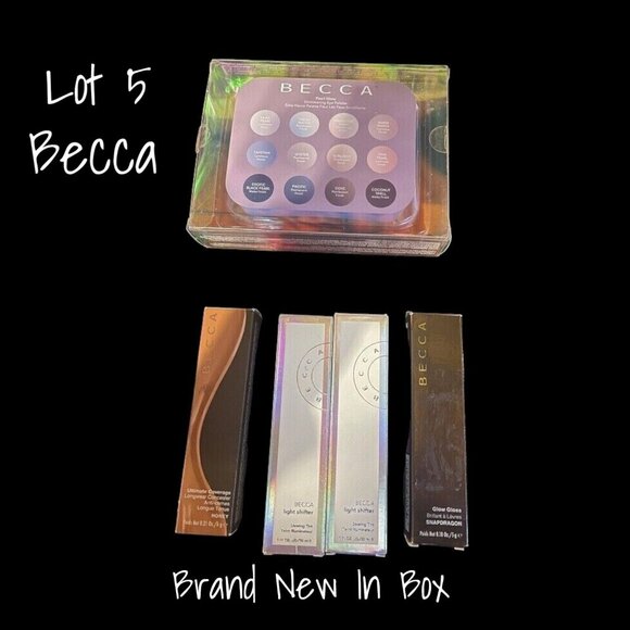 Becca Pearl Glow Eye Light Shifter Concealer Glow Gloss Lot 5 New In Box - Picture 1 of 3
